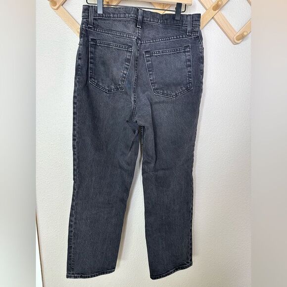 Abercrombie & Fitch ultra high rise Black Straight Jeans Sz 28 xs - Picture 5 of 5